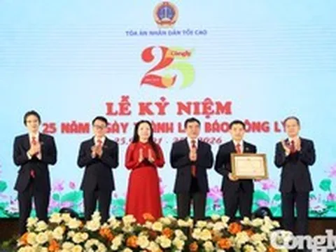 Báo Công lý kỷ niệm 25 năm thành lập, hướng tới chặng đường phát triển mới