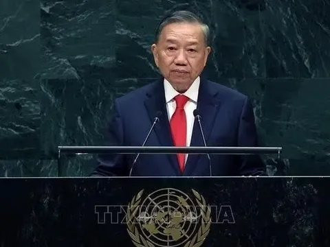 Phát biểu của Tổng Bí thư, Chủ tịch nước Tô Lâm tại Phiên thảo luận cấp cao Đại hội đồng LHQ