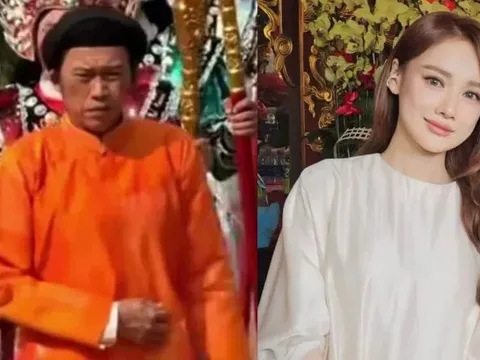 Nhã Phương đến viếng đền thờ Tổ 100 tỷ của NSƯT Hoài Linh