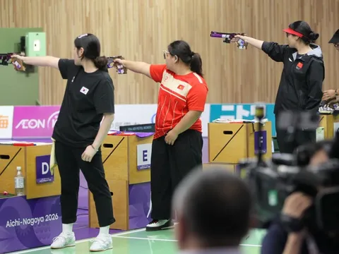 Thất bại đáng tiếc của bắn súng Việt Nam ở ASIAD 2026