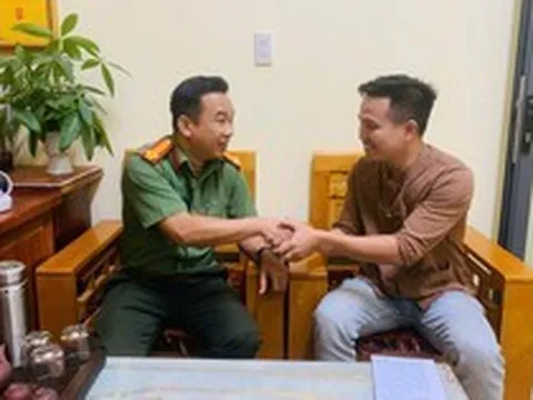 Nguyễn Quang Trung SN 1993 chuyển khoản thành công 70 triệu đồng sau đó đến công an trình báo