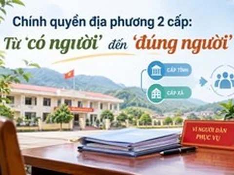 Chính quyền địa phương 2 cấp: Từ ‘có người’ đến ‘đúng người’