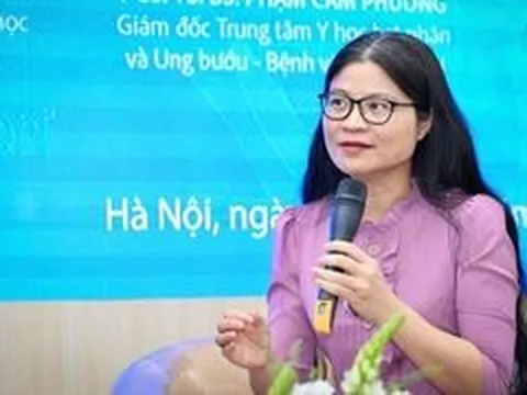 Nữ bác sĩ Bệnh viện Bạch Mai trở thành Đại sứ quỹ quốc tế về điều trị ung thư