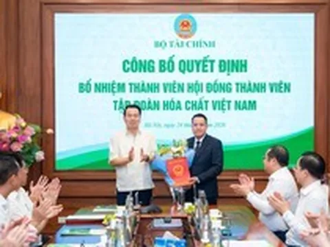 Ông Nguyễn Văn Đông SN 1982 vào Hội đồng thành viên Tập đoàn Hóa chất Việt Nam