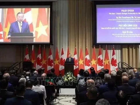 Tổng Bí thư, Chủ tịch nước Tô Lâm: Việt Nam sẵn sàng cùng Canada xây dựng quan hệ Đối tác Chiến lược có chiều sâu