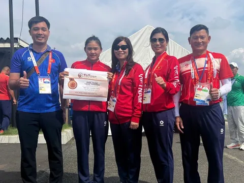 Đoàn Thể thao Việt Nam ở ASIAD 20 ngày 25/9: Huy chương lịch sử