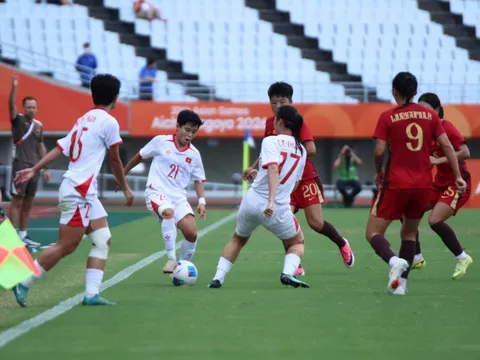 Thua nữ Trung Quốc phút 109, nữ Việt Nam dừng bước ở ASIAD 20