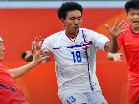 U23 Thái Lan thảm bại trước Trung Quốc