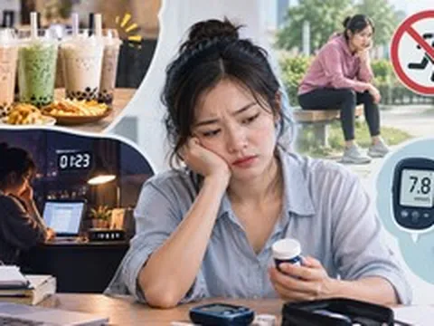 Cả tuần trà sữa, thức khuya, không thể dục, U30 'kè kè' túi thuốc tiểu đường