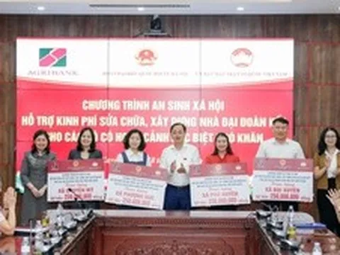 Agribank hỗ trợ 1 tỷ đồng xây dựng Nhà Đại đoàn kết cho hộ khó khăn
