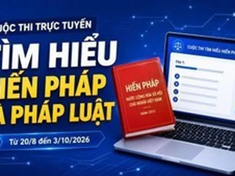 Gần 2,2 triệu bài tham dự cuộc thi Tìm hiểu Hiến pháp và pháp luật