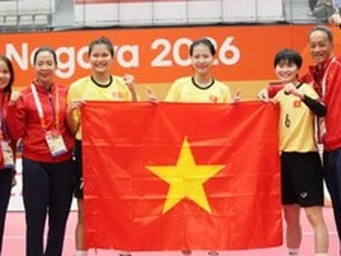 ASIAD 20: Đoàn Thể thao Việt Nam giành huy chương vàng cầu mây