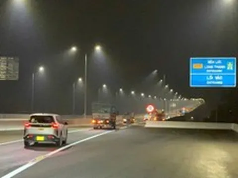 Cao tốc Bến Lức - Long Thành chính thức thông xe toàn tuyến