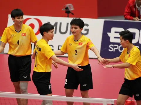 Cầu mây Việt Nam giành huy chương vàng thứ hai tại ASIAD 20