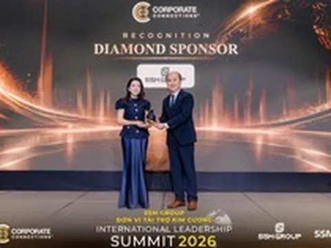 SSM Group đồng hành cùng International Leadership Summit 2026 với vai trò Nhà tài trợ Kim cương