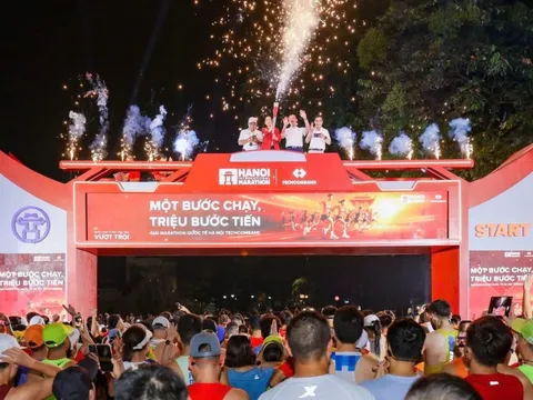 Bứt phá kỷ lục tại giải Marathon Quốc tế Hà Nội Techcombank mùa thứ 5