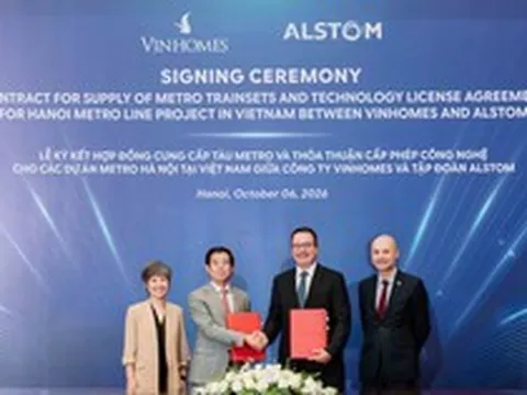 Tỷ phú Phạm Nhật Vượng đặt 200 đoàn tàu không người lái Alstom cho metro Hà Nội, 117 đoàn sẽ được lắp ráp tại Việt Nam