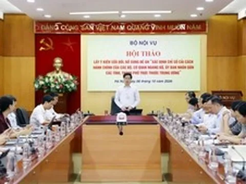Bộ Nội vụ đổi mới Đề án PAR INDEX, đáp ứng yêu cầu mới