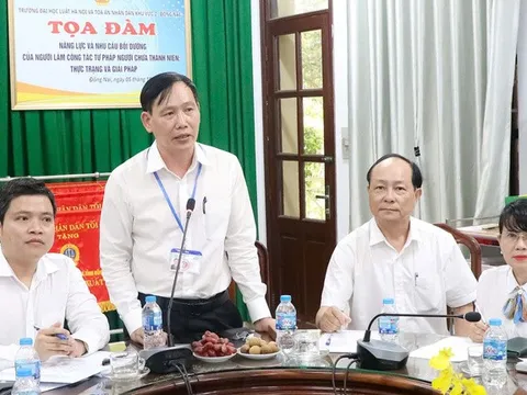 Nâng cao năng lực người làm công tác tư pháp đối với người chưa thành niên