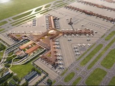 Siêu sân bay 325.000 tỷ đồng, công suất gấp 2,2 lần sân bay Tân Sơn Nhất: Tương lai có thể đón tới 110 triệu khách/năm, có chỗ đỗ cho 270 máy bay, dự kiến mở cửa vào năm 2030