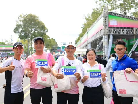 Hơn 15.500 VĐV tranh tài tại giải marathon ở Đồng Tháp