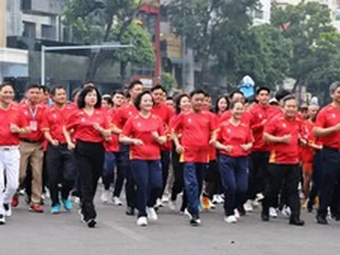 Toàn dân luyện tập thể thao vì sức khỏe nhân dân, vì một Việt Nam khỏe mạnh và cường thịnh