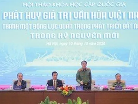 Khơi thông nguồn lực văn hóa thành động lực quan trọng phát triển đất nước trong kỷ nguyên mới