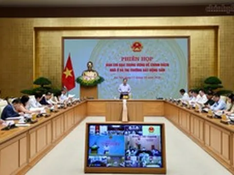 Phó Thủ tướng Thường trực Phạm Gia Túc chủ trì phiên họp Ban Chỉ đạo Trung ương về chính sách nhà ở và thị trường bất động sản