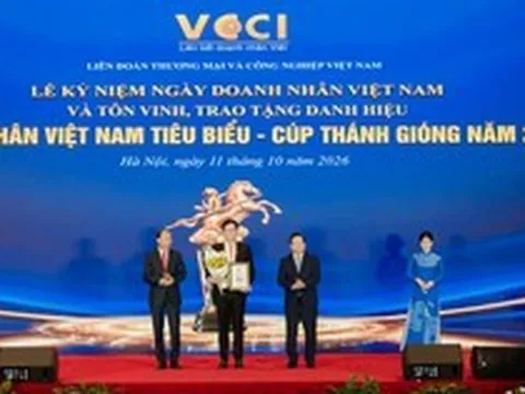 Chủ tịch TTC Energy Đặng Huỳnh Anh Tuấn được vinh danh Cúp Thánh Gióng 2026