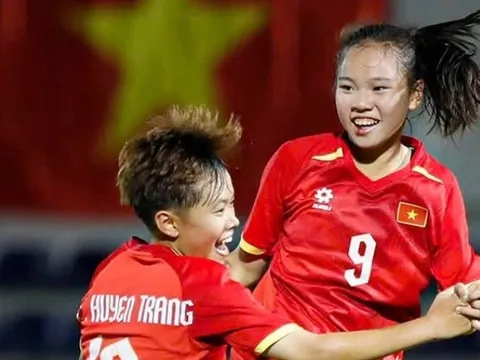 U17 nữ Việt Nam toàn thắng ba trận, không cho đối thủ ghi bàn