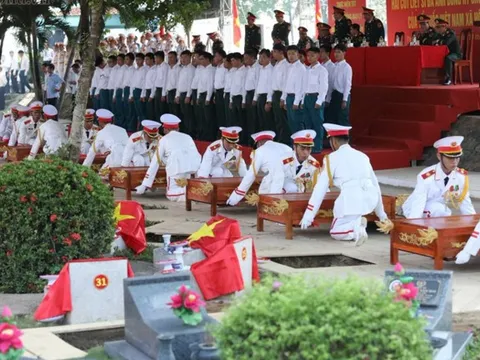 Chiến dịch 500 ngày đêm đạt 51,59% chỉ tiêu tìm kiếm, quy tập hài cốt liệt sĩ