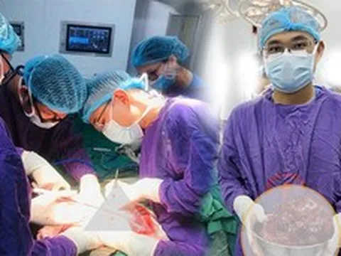 Khối u thận hiếm gặp 2kg 'giấu mình' sau vòng bụng to dần của người đàn ông