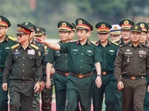 Diễn tập chung về phòng thủ dân sự giữa Quân đội ba nước Việt Nam-Lào-Campuchia năm 2026