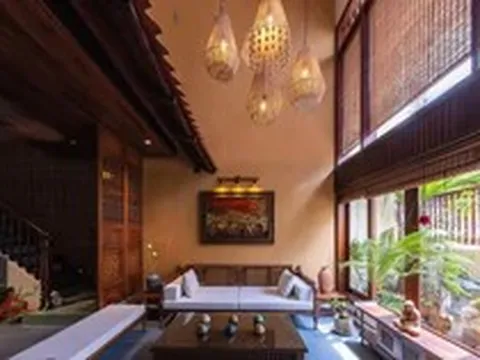 Ngôi nhà 100m² ngoại thành Hà Nội có phòng ngủ như tổ chim