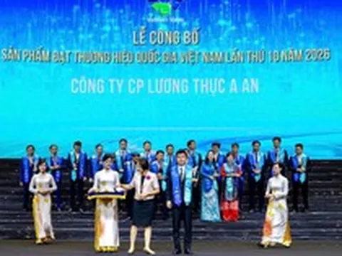 Gạo Aan lần thứ 3 liên tiếp đạt thương hiệu quốc gia Việt Nam