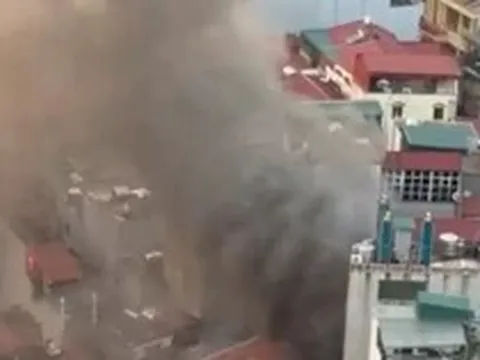 Cháy nhà trong ngõ ở Xuân Đỉnh, Hà Nội
