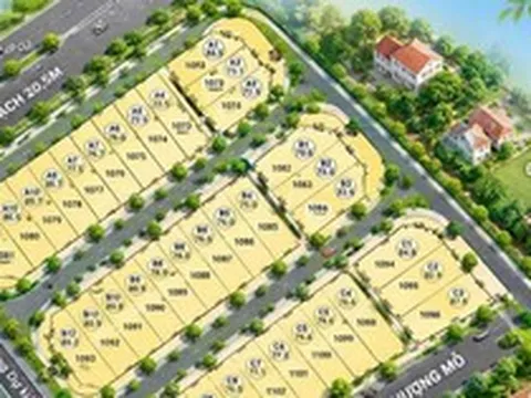 Xã Đan Phượng chuẩn bị đấu giá 36 thửa đất ở