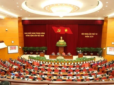 Kết luận Hội nghị lần thứ tư Ban Chấp hành Trung ương Đảng khóa XIV về Đề cương tổng kết thực tiễn và nghiên cứu sửa đổi, bổ sung Điều lệ Đảng