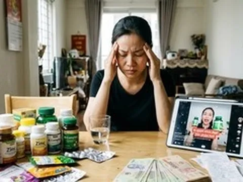 Uống vitamin theo TikTok suốt 1 năm, người phụ nữ tốn cả chục triệu vẫn đau đầu