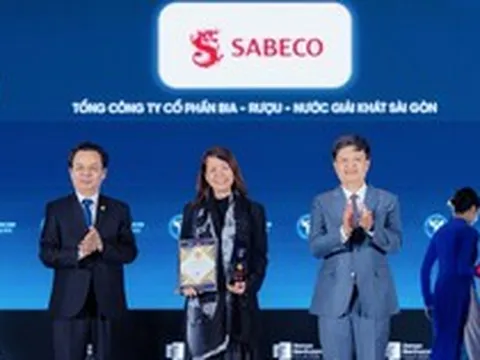 SABECO được vinh danh Top 10 Thương hiệu Mạnh Việt Nam