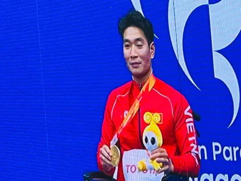 Việt Nam giành huy chương vàng đầu tiên tại Asian Para Games
