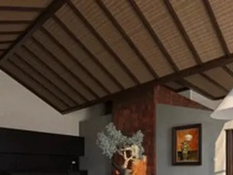 Căn penthouse 245m² kết hợp kiến trúc Á Đông với' thú chơi' nội thất thủ công