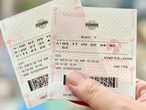 Một khách hàng vừa trúng Vietlott 199,9 tỷ đồng