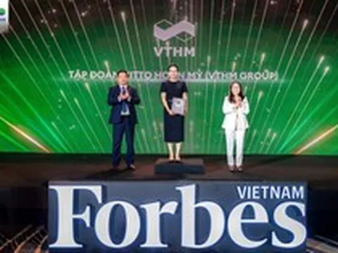 Tập đoàn VTHM vào Top 50 doanh nghiệp dẫn đầu ESG 2026 do Forbes Việt Nam bình chọn