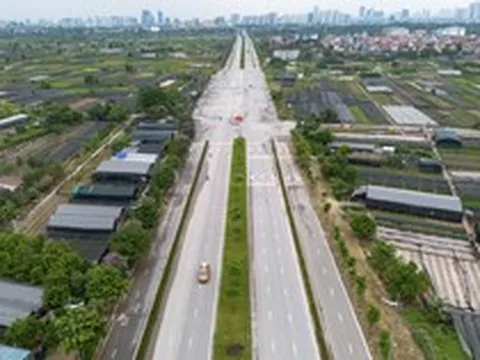 Thành phố giàu nhất miền Bắc sắp làm tuyến đường 12 làn xe, vốn hơn 12.000 tỷ đồng, rộng 80m, dài gần 22km, sẽ thông tuyến vào năm 2027