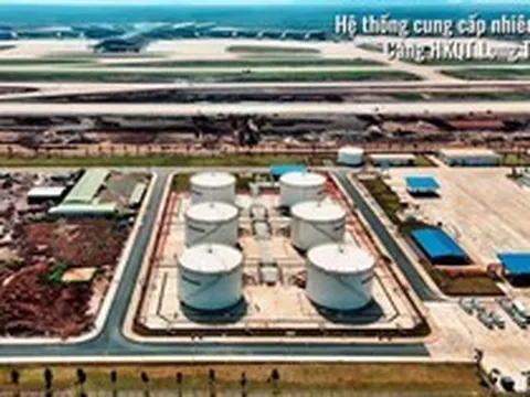 Sân bay Long Thành sắp vận hành 6 bể chứa 36 triệu lít nhiên liệu máy bay, bơm 1,8 triệu lít/giờ qua hệ thống đường ống ngầm