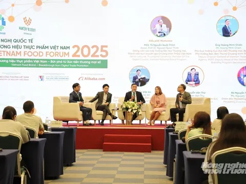 Hội nghị quốc tế “Thương hiệu Thực phẩm Việt Nam 2025” với chủ đề “Thương hiệu thực phẩm Việt Nam - Bứt phá từ xúc tiến thương mại số”.