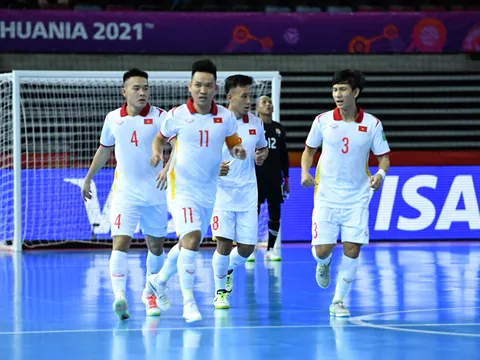 Futsal World Cup: Đội tuyển Việt Nam rộng đường vào vòng 1/8