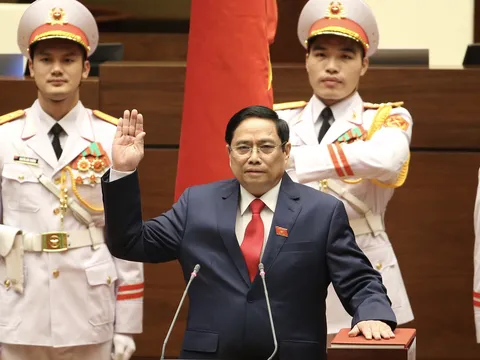 Đồng chí Phạm Minh Chính giữ chức vụ Thủ tướng Chính phủ