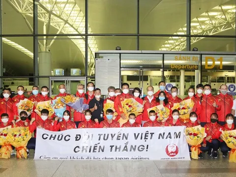 Đoàn Thể thao Việt Nam dự Olympic đã đến Nhật Bản